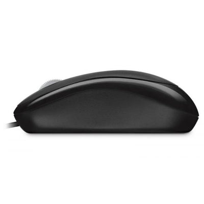 Microsoft Basic Optical mouse Ufficio Ambidestro USB tipo A Ottico 800 DPI (Basic Optical Mouse USB Black - Basic Optical Mouse, - Ambidextrous, Optical, USB, 800 DPI, Black - Warranty: 12M)