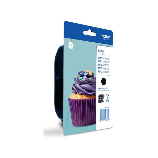 Brother LC123BKBP cartuccia d\&