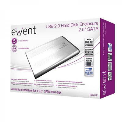 BOX EST. HDD/SSD 2.5 USB 2.0 EWENT ALLU