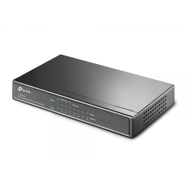 TP-LINK TL-SG1008P - SWITCH 8 PORTE 10/100/1000 CON 4PT POE