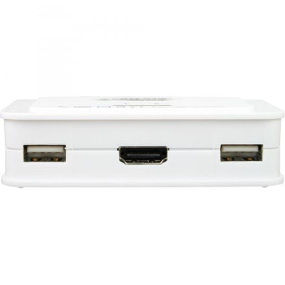 Switch KVM InLine - 2 vie - HDMI - USB - con audio - integrato. Cavo