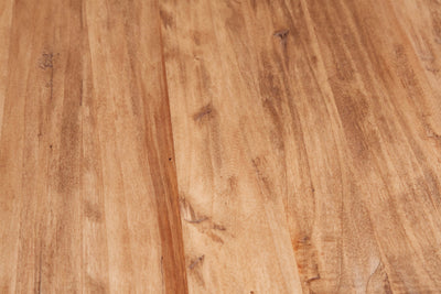 Biscottini Credenza Country in legno massello di tiglio struttura bianca anticata piano naturale L123xPR42xH92,5. Made in Italy