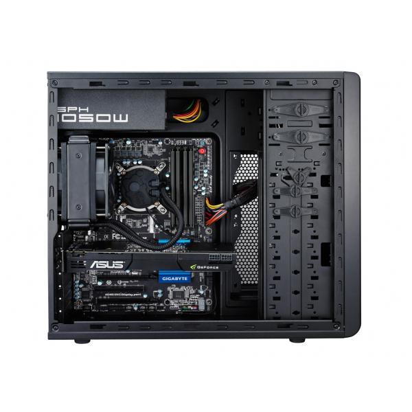 Case CoolerMaster Force 500 FOR-500-KKN1 - Micro-ATX, ATX - Alimentatore NON incluso - 2 porte USB 2.0 + 1 USB 3.0 - audio in/out - mATX - Nero