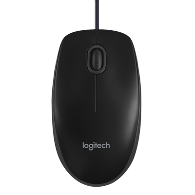 Logitech Mouse Ottico Usb B100 Nero 910-003357