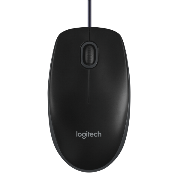 Logitech Mouse Ottico Usb B100 Nero 910-003357