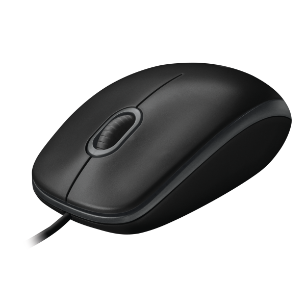 Logitech Mouse Ottico Usb B100 Nero 910-003357