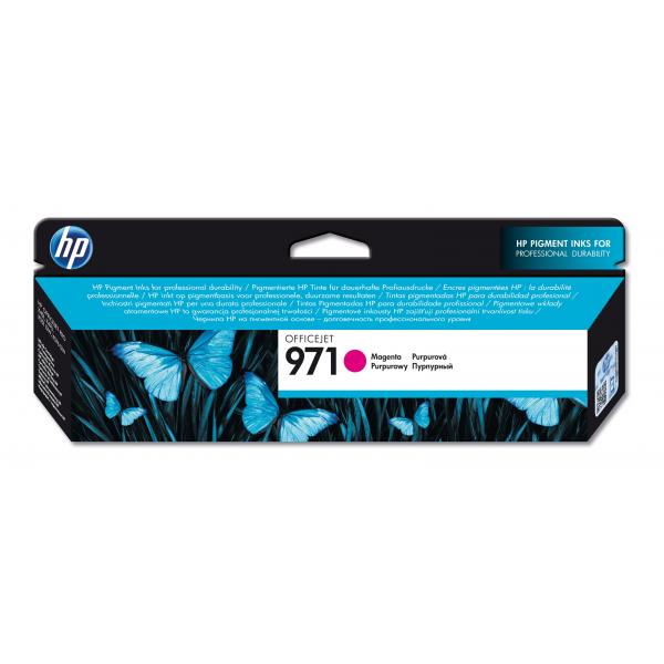CN623aE Cartuccia Ink Originale 971 Magenta per HP Officejet Pro X451dw X551dw Capacità 2500 Pagine