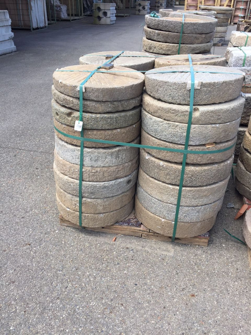 Biscottini Elemento di macina in pietra, misure assortite Vecchia ruota passato Offerta