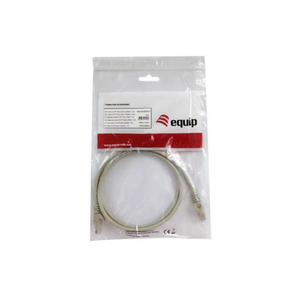 Equip Cavo Di Rete Rj45 Utp Cat.6 1mt Beige