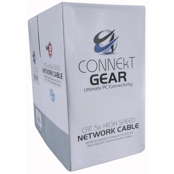 DP Building Systems 28-0305UG cavo di rete Grigio 305 m Cat5e U/UTP [UTP] (305m CAT5e UTP Stranded Network Cable Drum - 24AWG - Grey)