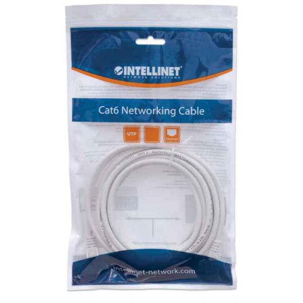 Intellinet Cavo Di Rete Rj45 Utp Cat.6 0,5mt Bianco