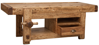 Biscottini Porta Tv in legno massello di tiglio finitura naturale L120XPR65XH45 cm. Made in Italy