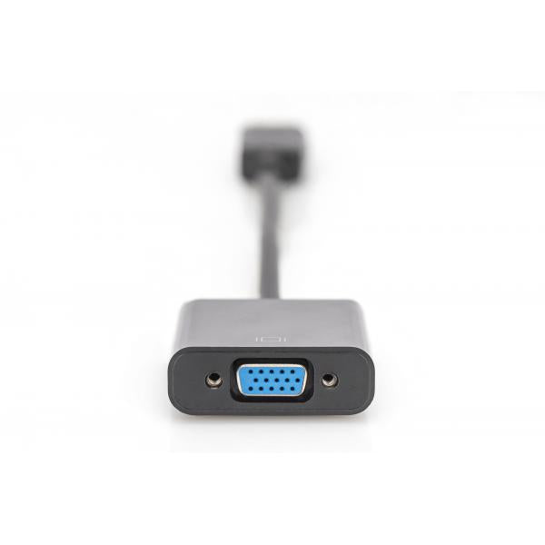 Cavo Adattatore DisplayPort - Connettori DP 1.2 Maschio-VGA 15 Poli - Doppia schermatura - Lunghezza 1,5 Cm.