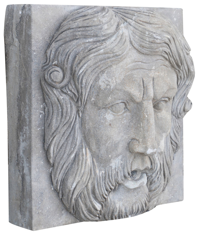 Biscottini Frontone in pietra L40xPR13xH40 cm realizzato completamente mano Offerta