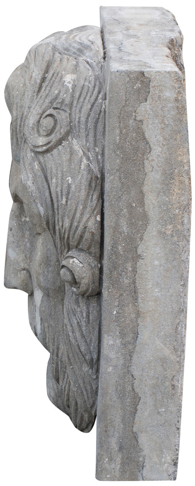 Biscottini Frontone in pietra L40xPR13xH40 cm realizzato completamente mano Offerta