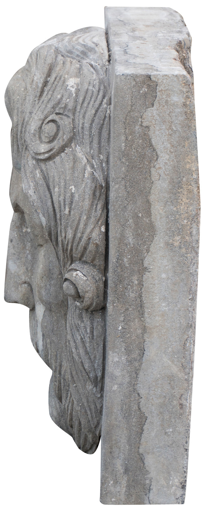 Biscottini Frontone in pietra L40xPR13xH40 cm realizzato completamente mano Offerta