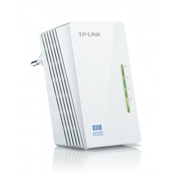 Powerline AV600 TL-WPA4220 - Wireless N - Compatibile con lo standard Homeplug AV, fino a 300Mbps - 2 porte Ethernet - Plug and Play