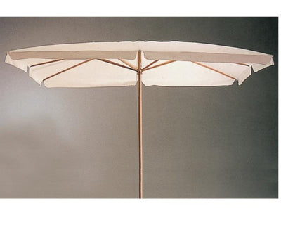OMBRELLONE IN LEGNO RETTANGOLARE CM. 200 X 300 MT. 2X3 VERDE O BIANCO