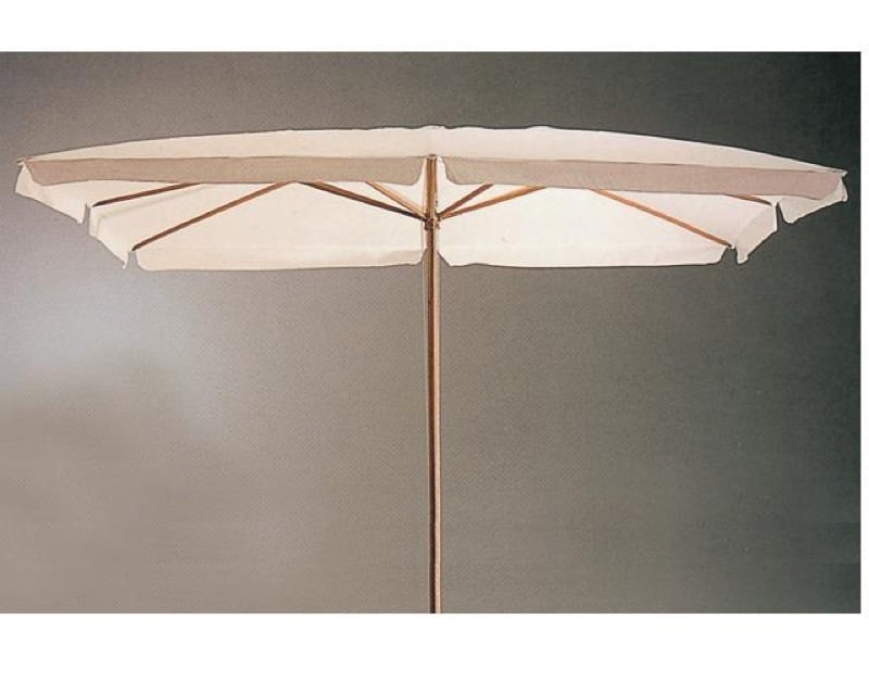 OMBRELLONE IN LEGNO RETTANGOLARE CM. 200 X 300 MT. 2X3 VERDE O BIANCO