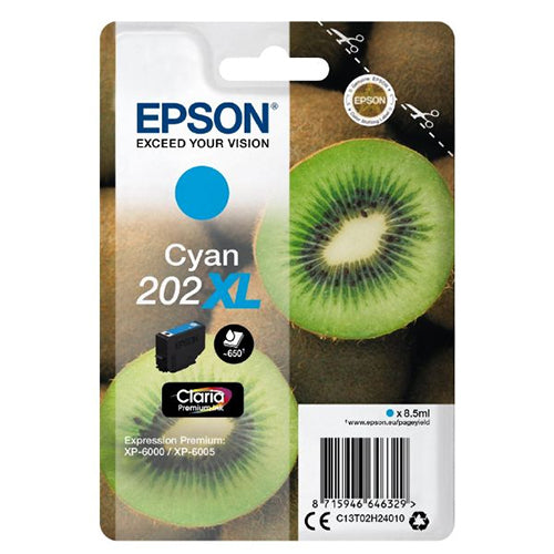 CARTUCCIA EPSON KIWI T202XL CIANO COMP