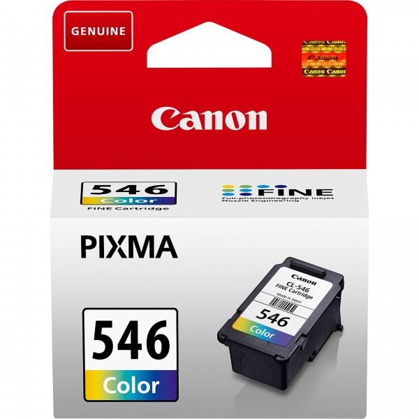 Cartuccia originale Canon CL-546 Chromalife 100 - per Canon Pixma - Colore