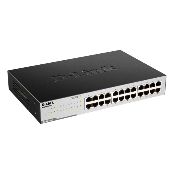 D-Link GO-SW-24G - Switch - non gestito - 24 x 10/100/1000