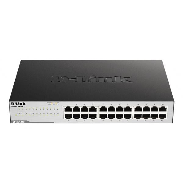 D-Link GO-SW-24G - Switch - non gestito - 24 x 10/100/1000