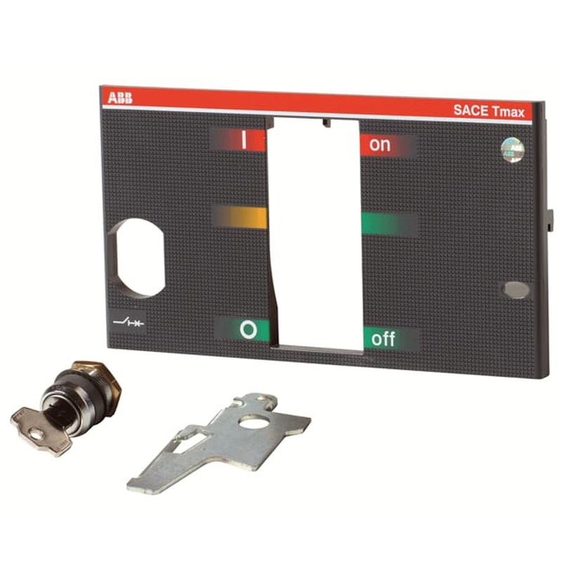 Blocco a chiavi diverse in apertura per 1 interruttore T7 Abb