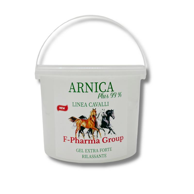 Arnica 99% Uso Equino 3KG Cavalli Formato Grande Made in Italy Extra Forte Rapida Azione