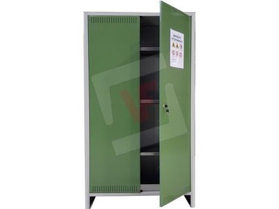 ARMADIO DEPOSITO FITOFARMACI CERTIFICATO LT. 700 CON 3 RIPIANI CM. 100X40X180H