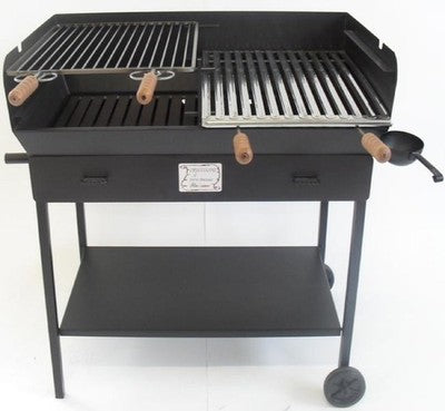 BARBECUE A CARBONE CARBONELLA MODELLO PARTY IN FERRO BATTUTO