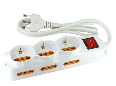 MULTIPRESE BRIXO 9 POSTI PRESA + SCHUKO