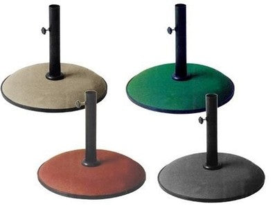 BASE PER OMBRELLONE DA GIARDINO KROMA TONDE 50 KG.35 OMBRELLONI ARREDO GIARDINO