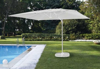 OMBRELLONE GIARDINO A BRACCIO LATERALE IN ALLUMINIO ELCHE CM.300x400x270H