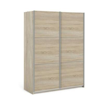KIT ARMADIO VERONA CON 2 ANTE SCORREVOLI ROVERE CM. 150X60X200H