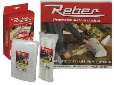 BUSTE PER SOTTOVUOTO GOFFRATO REBER CM.12X20 pz.100