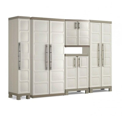 ARMADIO KIS IN RESINA EXCELLENCE PORTASCOPE TUTTOPIANO MODULARE ROBUSTO