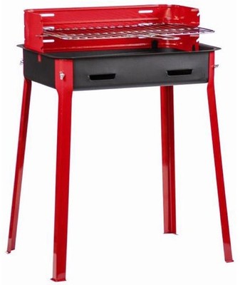 BARBECUE RETTANGOLARE A CARBONE CARBONELLA ALTEZZA 85 CM PIANO 30X45 CM