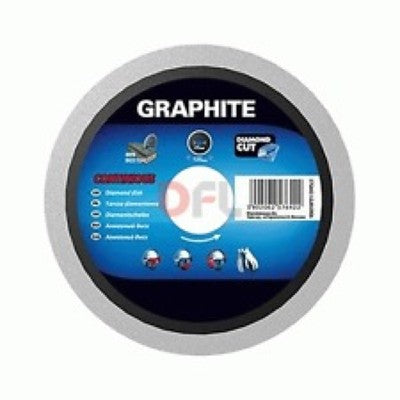 DISCO DIAMANTATO A CORONA CONTINUA GRAPHITE  200 MM - FORO 25,4 MM