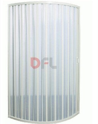 BOX DOCCIA AD UNA PORTA BIANCO 80x80 - H 185 ARREDO BAGNO