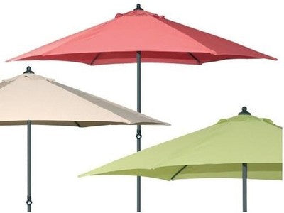 OMBRELLONE GIARDINO TONDO IN ALLUMINIO CM.270 OMBRELLONI ARREDO GIARDINO