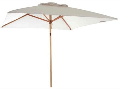 OMBRELLONE GIARDINO RETTANGOLARE LEGNO CM 200X300 ARREDO GIARDINO