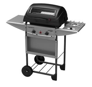 BARBECUE EXPERT 2 DELUXE CON FORNELLO LATERALE KW 8,6 KG. 23 CM. 110X50X111H