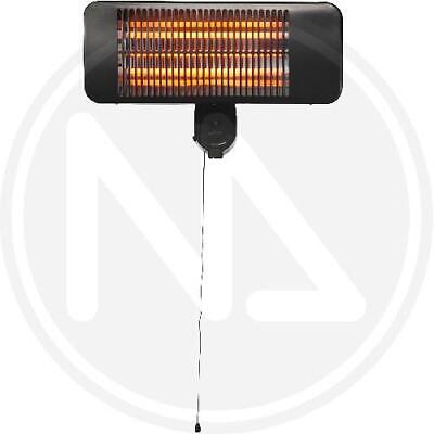 STUFA ELETTRICA AL QUARZO DA ESTERNO DA PARETE TONGAVERA MAURER CM. 50X17X31
