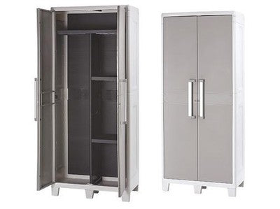 ARMADIO PORTASCOPE IN RESINA URBAN XL TORTORA CM.78X49XH182