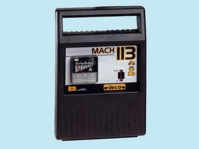 CARICABATTERIE AVVIATORE DECA MACH 113-40W TENSIONE 12V CORRENTE DI CARICA 3AMP
