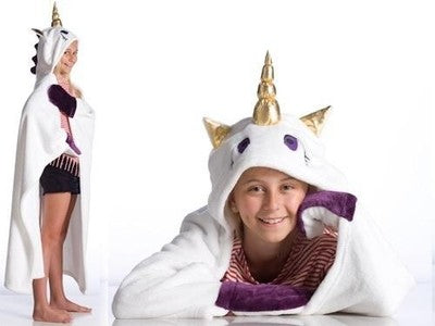 COPERTA MANTELLA PLAID UNICORNO BLANKET KANGURU CM.100X130 OFFERTISSIMA