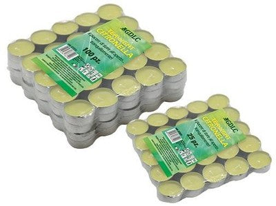 CANDELA CANDELE CITRONELLA TEA LIGHT 800 PZ PROFUMATORI