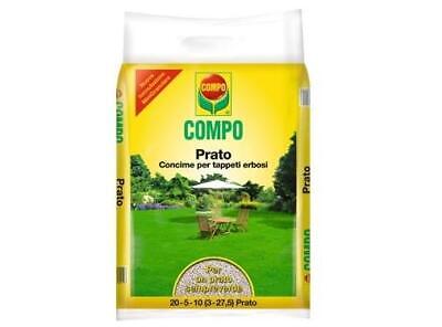 CONCIME GRANULATO COMPO PRATO PER PRATI ERBOSI KG.4 CURA PIANTE