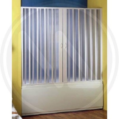 BOX VASCA 1 LATO APERTURA CENTRALE MARTE H.150 MISURA 170-140:2 CM ARREDO BAGNO